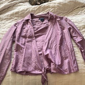 Ann Taylor lavender blouse